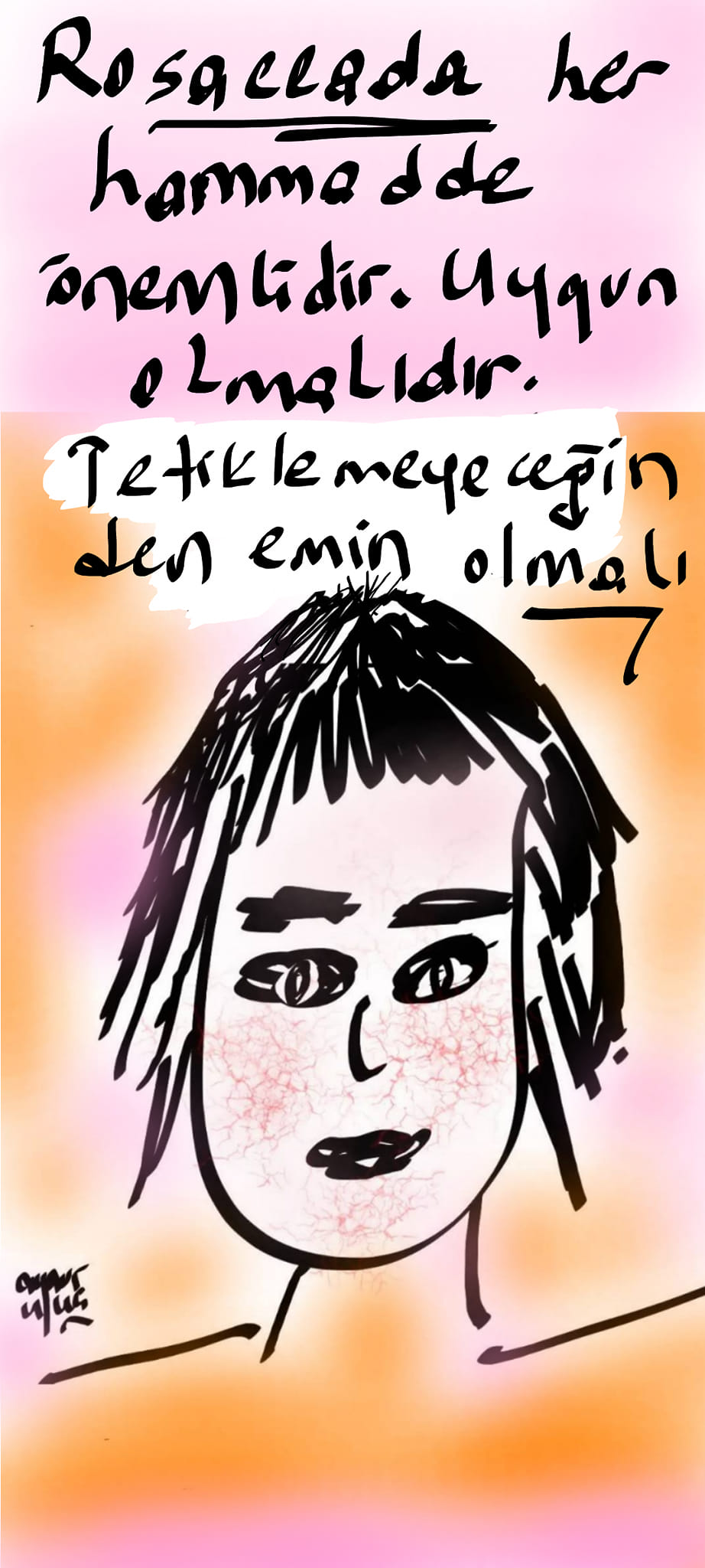 rosacea kremi hastalığı tetiklememeli